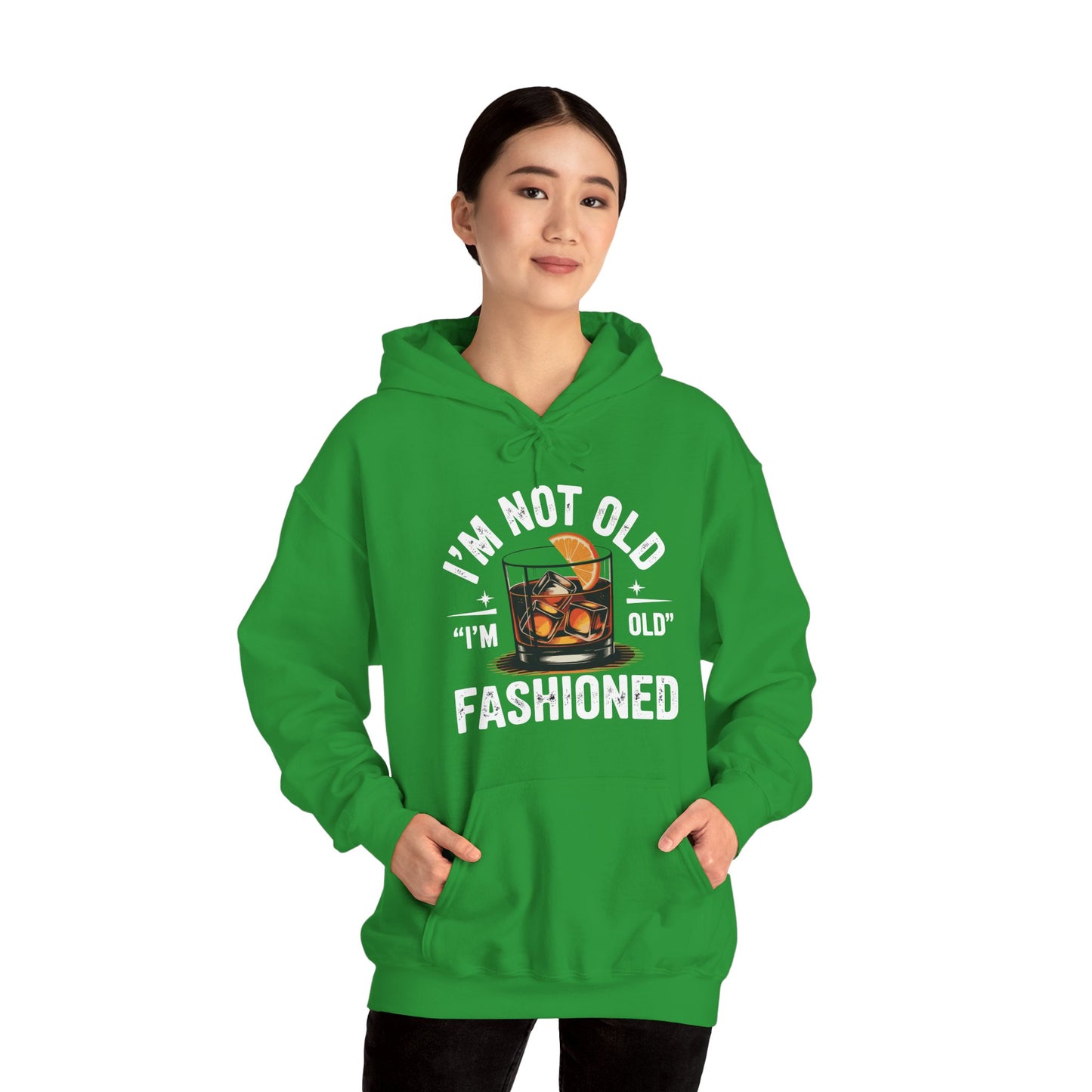 I'm Not Old I'm Old Fashioned Classic Whiskey Lover Vintage Hoodie