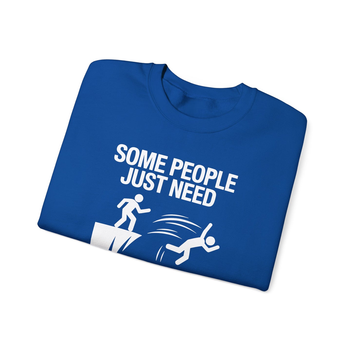 Funny Pat On The Back Adult Sarcastic Design Sweatshirt