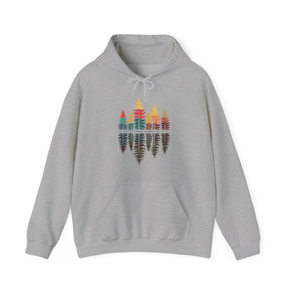 Nature Reflection Forest Trees Outdoor Wildlife Hoodie