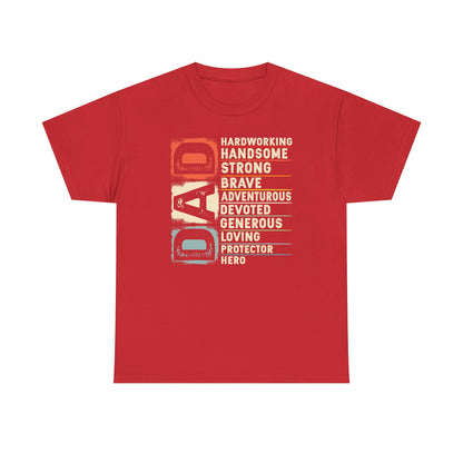 Vintage Funny Definition of Dad Retro Meme Joke Father's Day T-Shirt