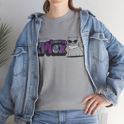 I Was Born A Flex Funny Confidence Quote T-Shirt