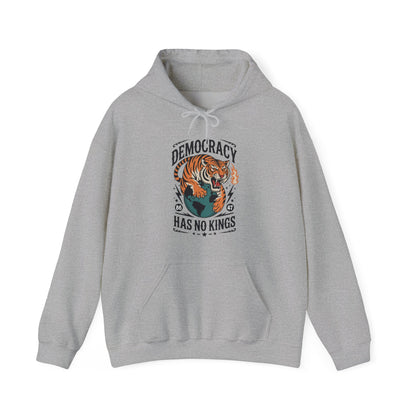 Democracy Has No King 8647 Anti Trump America Social Justice Hoodie