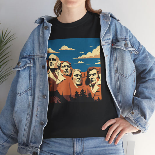 Alex Face Caruso Mount Rushmore Funny Meme Basketball T-Shirt