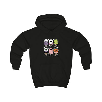 Horror Movie Summer Popsicle Halloween Ice Cream Summer-ween Hoodie For Kids