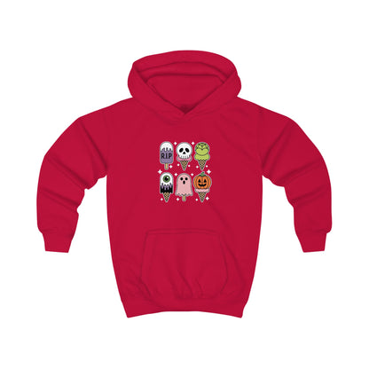 Horror Movie Summer Popsicle Halloween Ice Cream Summer-ween Hoodie For Kids