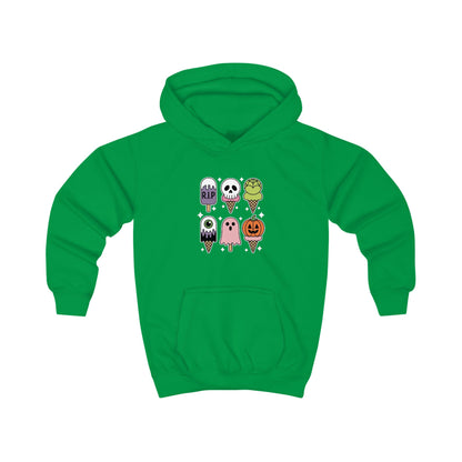 Horror Movie Summer Popsicle Halloween Ice Cream Summer-ween Hoodie For Kids