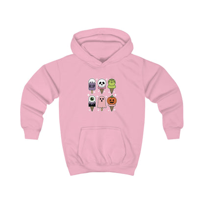 Horror Movie Summer Popsicle Halloween Ice Cream Summer-ween Hoodie For Kids