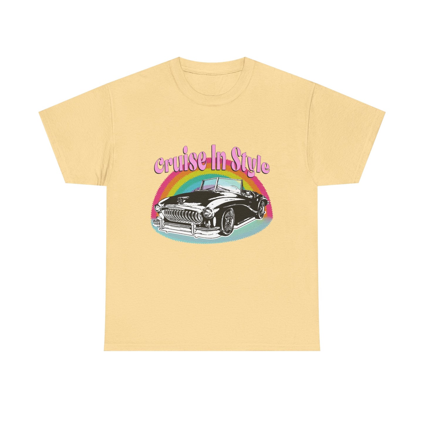 Cruise In Style Car Lovers T-Shirt For Men Women