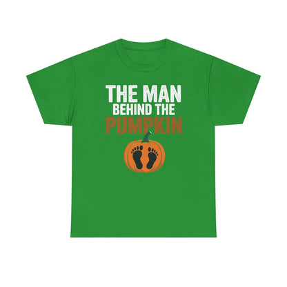 Pregnant Thanksgiving Costume for Dad Expecting Lil Pumpkin T-Shirt