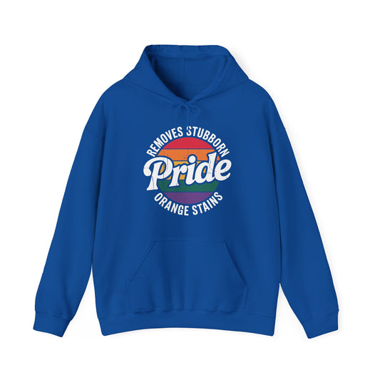 Resist Trump Remove Stubborn Orange Stains Pride Month LGBTQ Hoodie