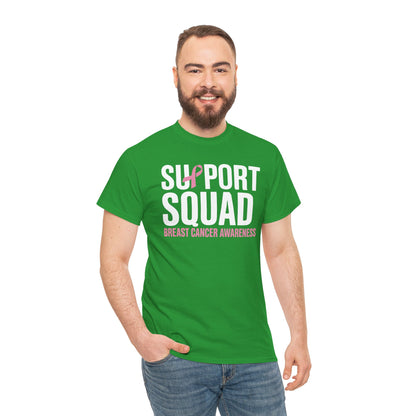 Breast Cancer Shirts Support Squad Breast Cancer Awareness T-Shirt