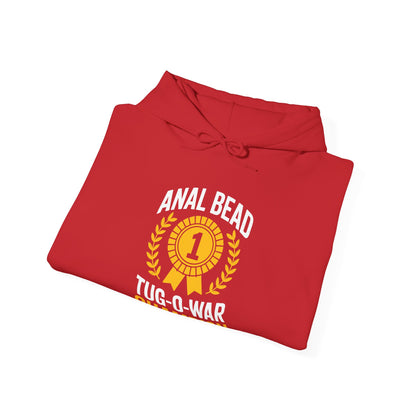 Funny Saying  Bead Tug O War Champion Adult Humor Hoodie for Men & Women