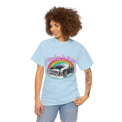 Cruise In Style Car Lovers T-Shirt For Men Women