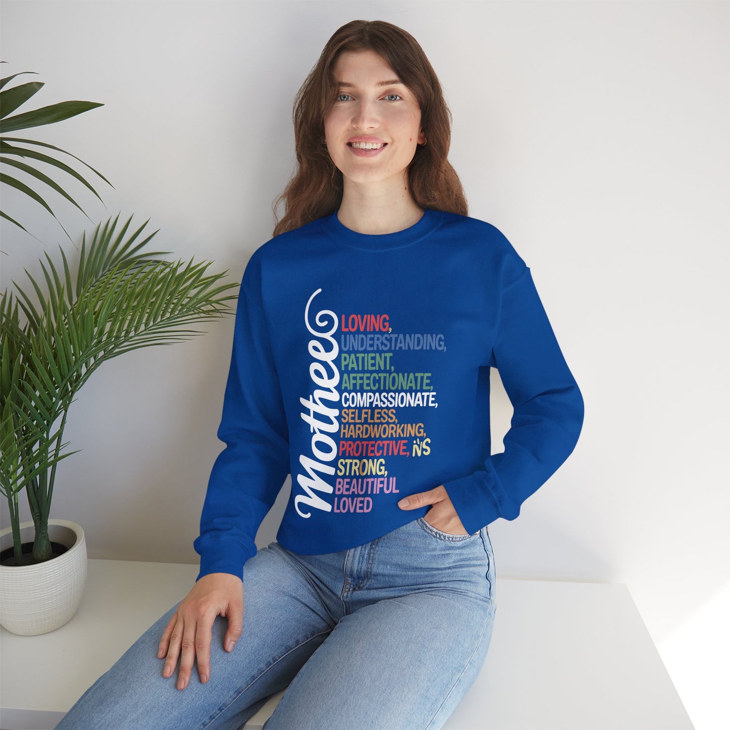 MOTHER Meaning Shirt I Love Mom Mothers Day Sweatshirt