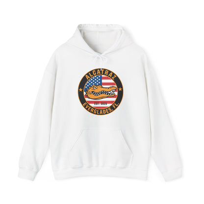 Retro Alcatraz Everglades FL EST 2025 Hoodie