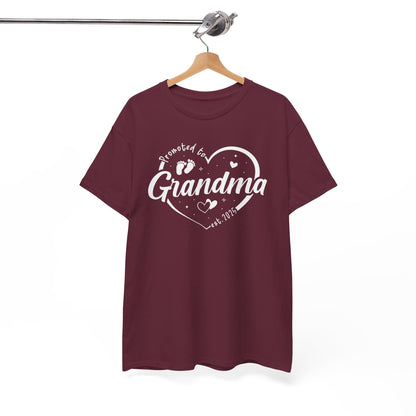 Promoted to Grandma Est 2025 Soon to be Grandma Mothers Day T-Shirt