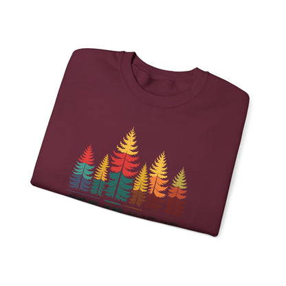 Nature Reflection Forest Trees Outdoor Wildlife Sweatshirt