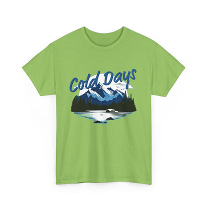 Cold Days Club Retro Aesthetic T-Shirt