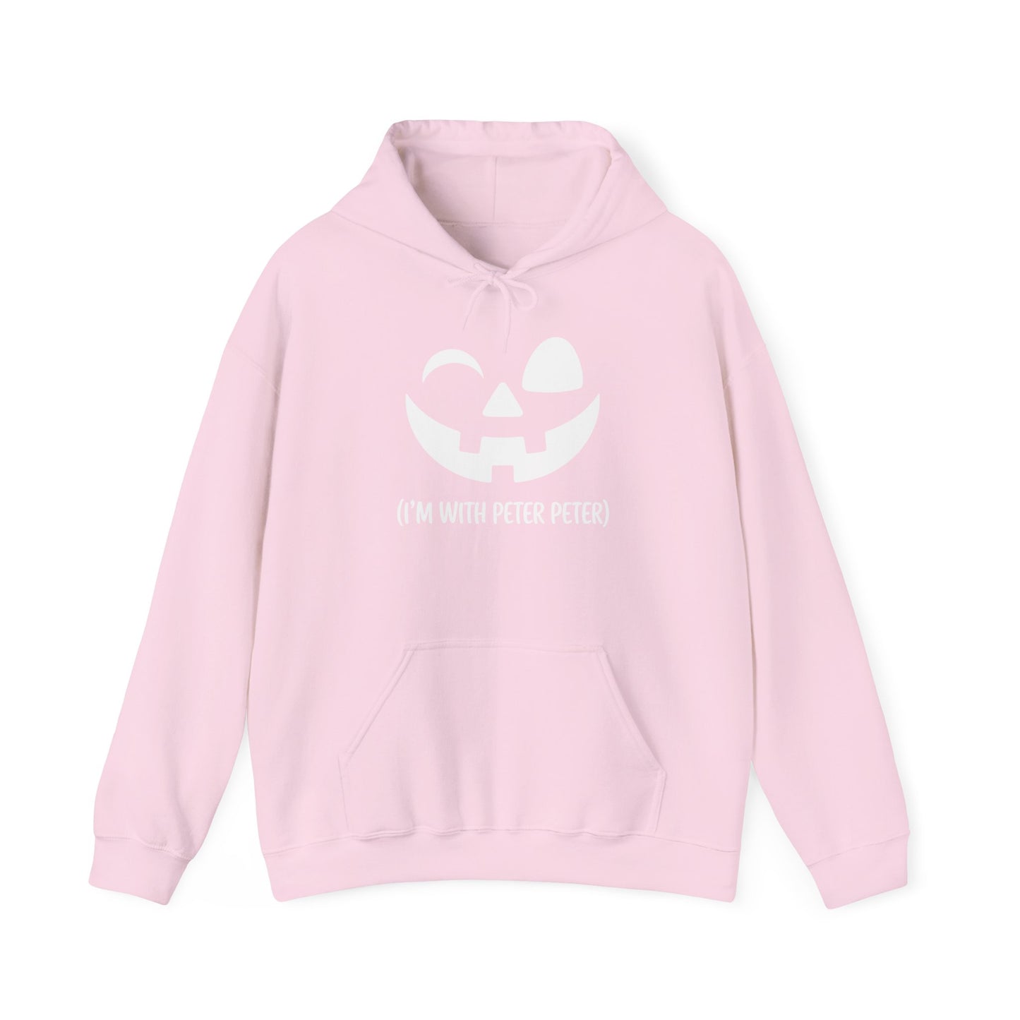 Im With Peter Couple Halloween Adult Eater Pumpkin Hoodie