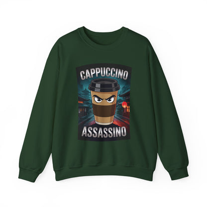 Cappuccino Assassino Coffee Lovers Italian Brainrot Meme Sweatshirt