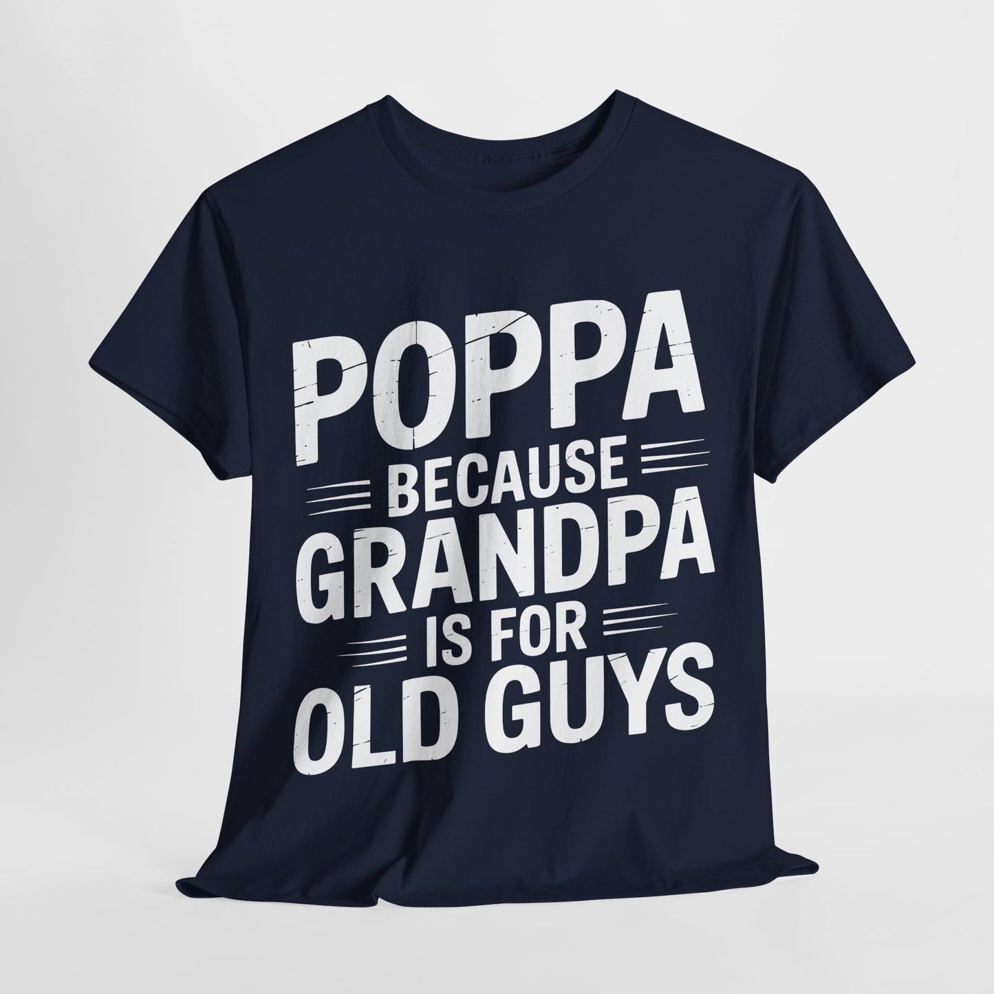 Poppa Grandpa From Grandkids Father's Day Poppa T-Shirt