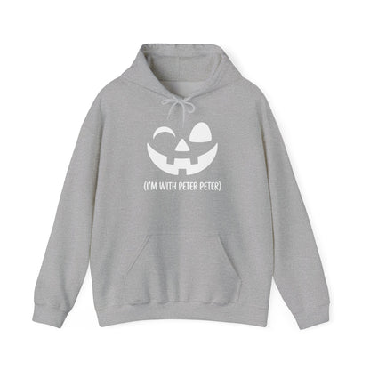 Im With Peter Couple Halloween Adult Eater Pumpkin Hoodie