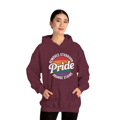 Resist Trump Remove Stubborn Orange Stains Pride Month LGBTQ Hoodie