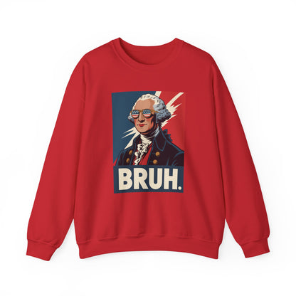 4th Of July 2025 George Washington Bruh. Meme Patriotic Sweatshirt