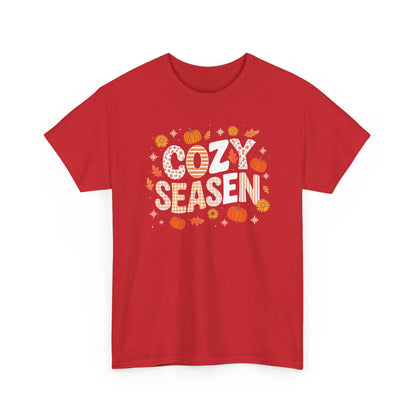 Cozy Season Autumn Fall Vibes Halloween Thanksgiving Pumpkin T-Shirt