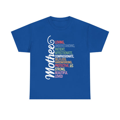 MOTHER Meaning Shirt I Love Mom Mothers Day T-Shirt