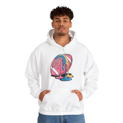 Football Drip For Lineman WR QB RB Ice Cream Sprinkles Hoodie