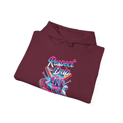 Baseball Drip For Boys Ice Cream Respect The Drip Baseball Hoodie