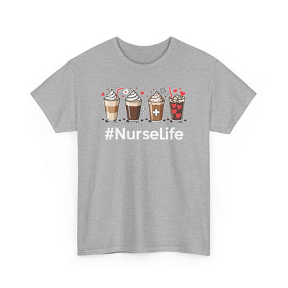 Nurse Life Funny Coffee Nurses Fuel Registered Nurse Medical T-Shirt