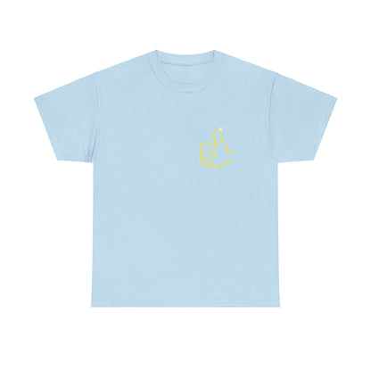 Funny Thumbs Up Emoji Graphic T-Shirt Positive Vibes