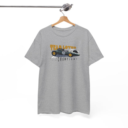 Team Lotus Champion Car T-Shirt Celebrate Racing Legacy and Speed