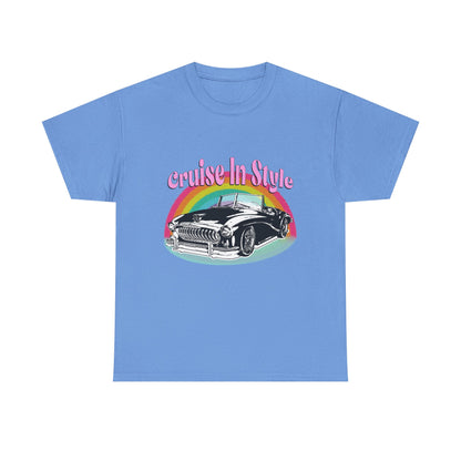 Cruise In Style Car Lovers T-Shirt For Men Women