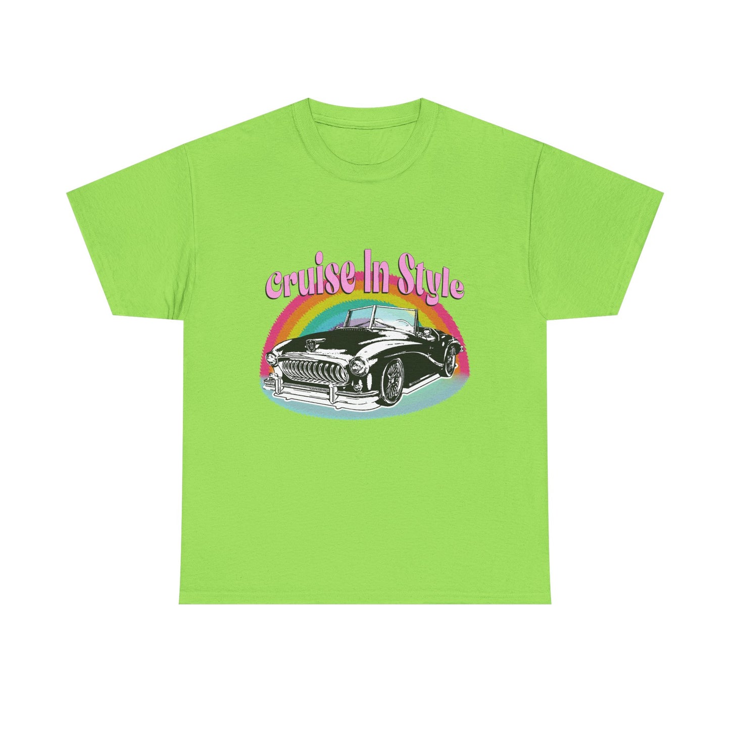 Cruise In Style Car Lovers T-Shirt For Men Women