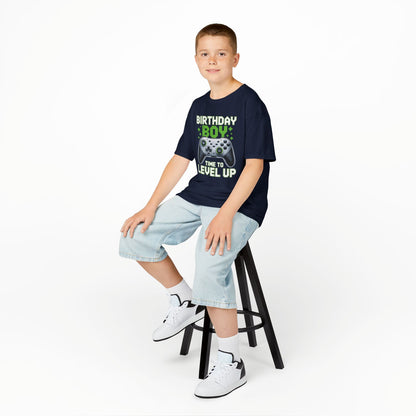 Level Up Birthday Boy Video Game T-shirt
