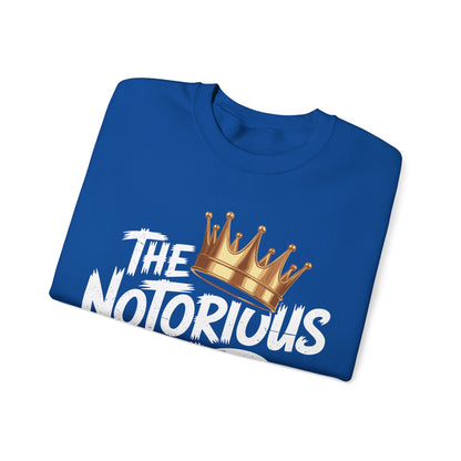 Old School Funny Hip Hop Fathers Day Notorious Dad Sweatshirt