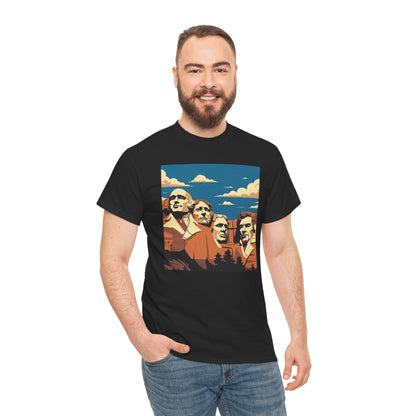 Alex Face Caruso Mount Rushmore Funny Meme Basketball T-Shirt