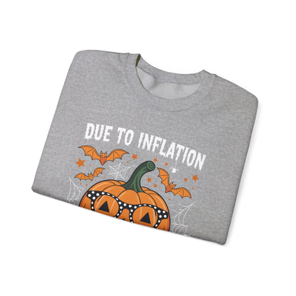 Pumpkin Halloween Costume Men Women Funny Halloween 2025 Sweatshirt