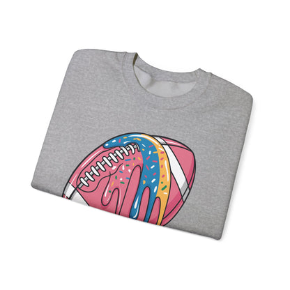 Football Drip For Lineman WR QB RB Ice Cream Sprinkles Sweatshirt