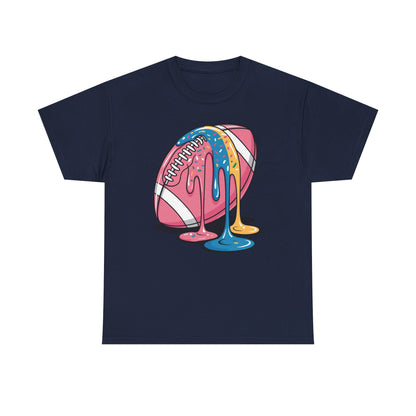 Football Drip For Lineman WR QB RB Ice Cream Sprinkles T-Shirt
