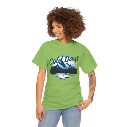 Cold Days Club Retro Aesthetic T-Shirt