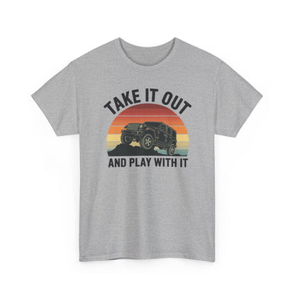 Catch Some Rays Vintage Retro Take It Out And Play T-Shirt