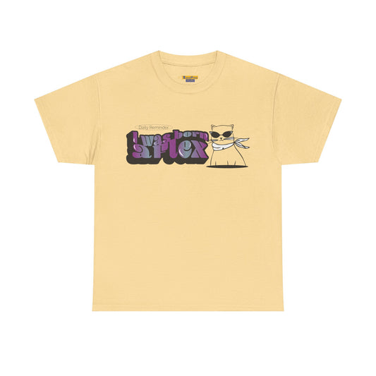 I Was Born A Flex Funny Confidence Quote T-Shirt