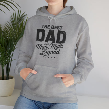 Dad The Man The Myth The Legend Men Papa Funny Father's Day Hoodie