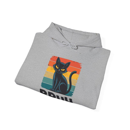 Funny Cat Bruh For Teens Boys Girls Men Women Meme Graphic Hoodie