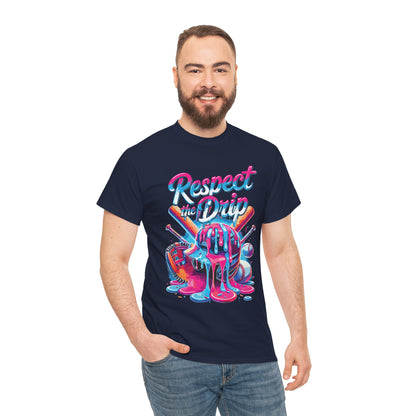 Baseball Drip For Boys Ice Cream Respect The Drip Baseball T-Shirt