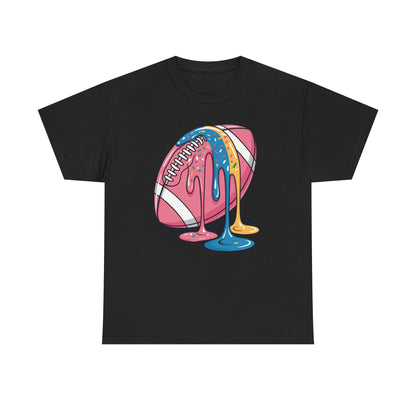 Football Drip For Lineman WR QB RB Ice Cream Sprinkles T-Shirt
